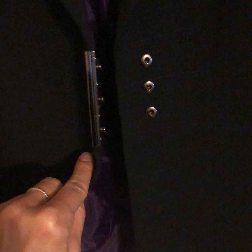 𝅺Calvin Klein snap front career stretch blazer - Picture 4 of 6